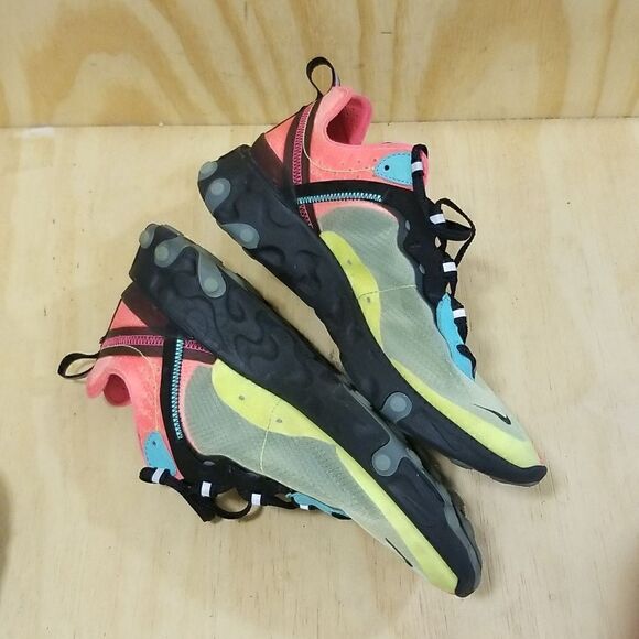 2018 NIKE REACT ELEMENT 87 VOLT 10 PRESTO HUARACEH AIR FORCE MAX 1 90 sz 8 - Picture 3 of 7